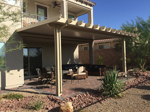 Insulated Cover with Pavers 2